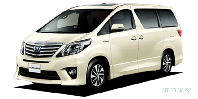 TOYOTA ALPHARD HYBRID DAA-ATH20W 2014.4