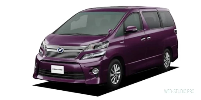 TOYOTA VELLFIRE HYBRID DAA-ATH20W 2014.4