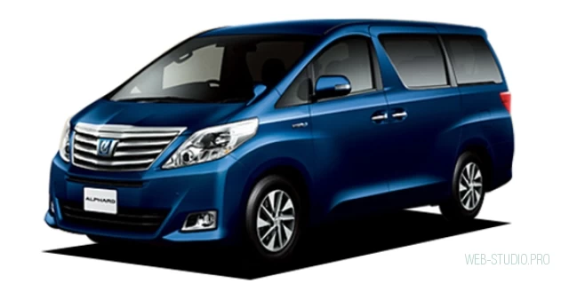 TOYOTA ALPHARD HYBRID DAA-ATH20W 2014.4