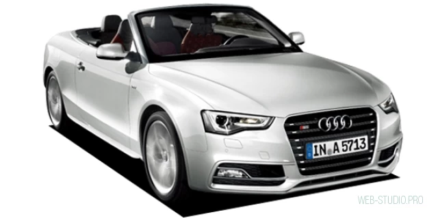 AUDI S5 CABRIOLET ABA-8FCGWF 2014.5