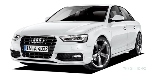 AUDI A4 DBA-8KCDN 2014.6