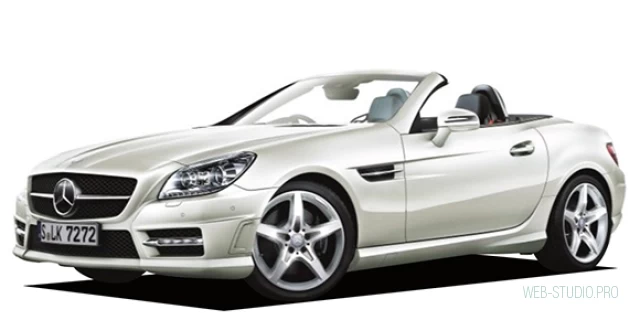 MERCEDES BENZ SLK CBA-172448 2014.8