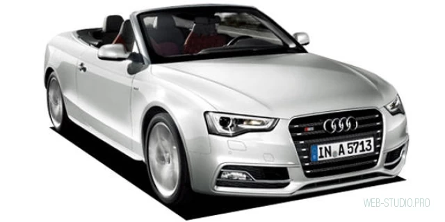 AUDI S5 CABRIOLET ABA-8FCREF 2015.1