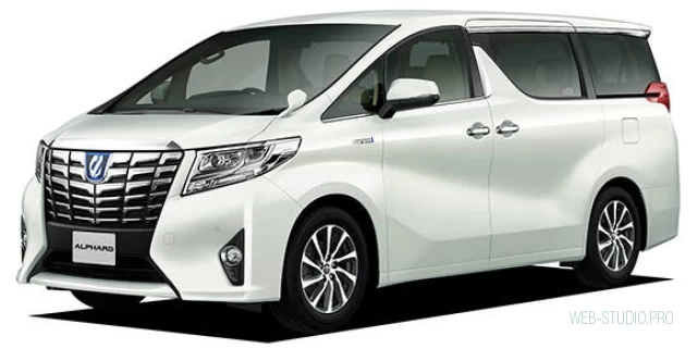 TOYOTA ALPHARD HYBRID DAA-AYH30W 2015.1