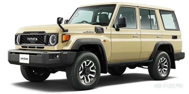 TOYOTA LAND CRUISER 70 3DA-GDJ76W 2023.11